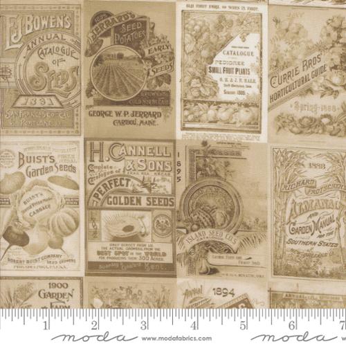 Moda Fabrics - Cathe Holden - Farm & Garden - Seed Catalogue 747612