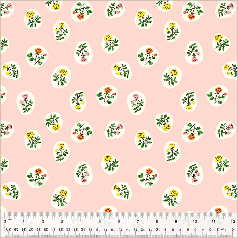 Heather Ross - Studio Edit - Bouquet Blush 40930D-4