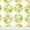 Heather Ross - Studio Edit - Floral Wreaths Cream 40928D-5