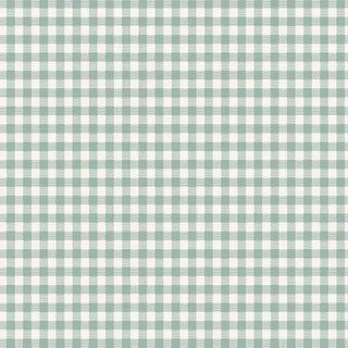 Tilda Wideback - Gingham Yarn Dyed Duck-Egg (108" wide)