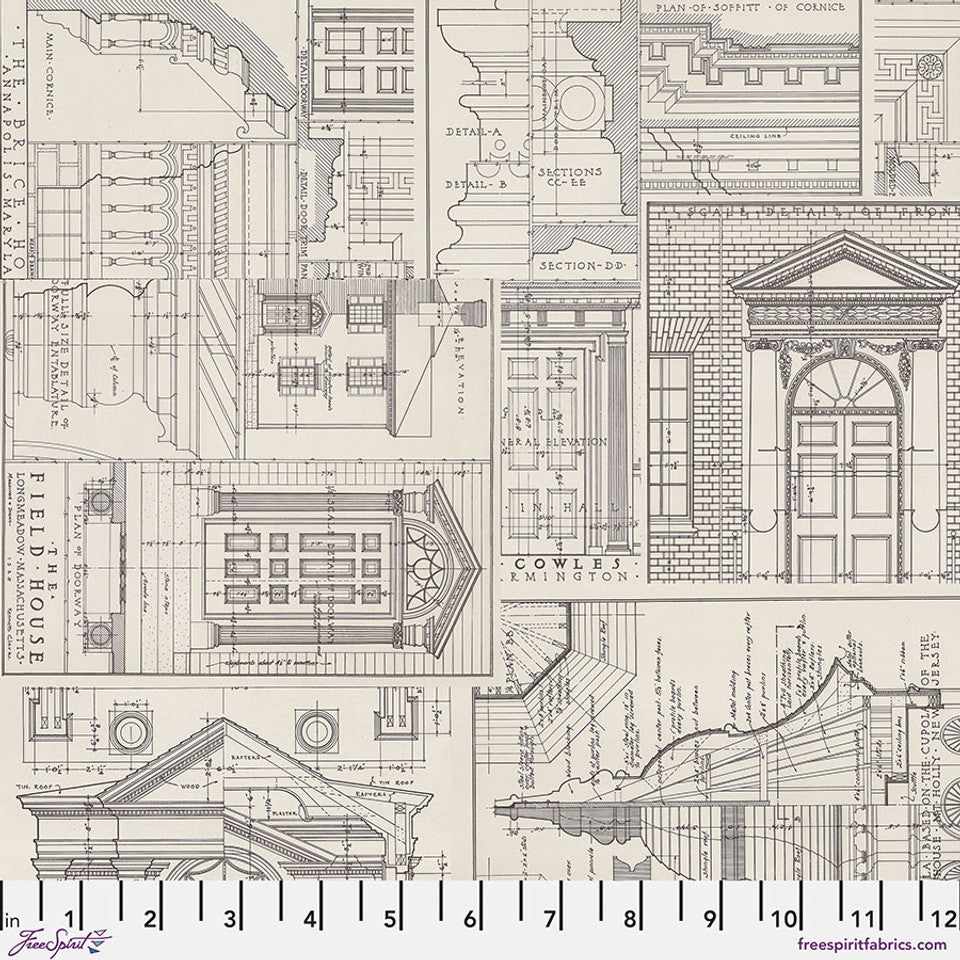 Tim Holtz - Palette Charcoal - Schematics PWTH317