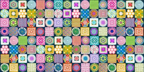 Moda Fabrics - Vintage Soul - Crochet Horizon