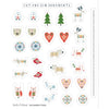 Dashwood Studio - Winter Folk - Christmas Ornaments Panel (Cut & Sew)