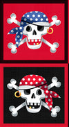 Makower UK - Pirates - Pirate Skull and Cross Bones Panel