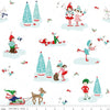 Riley Blake Designs - Pixie Noel 2 - Main White