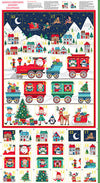 Makower UK - Santa Express - Christmas Advent Calendar Panel